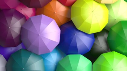 Diversity Inclusion and Equity represented by colors