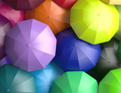 Diversity Inclusion and Equity represented by colors